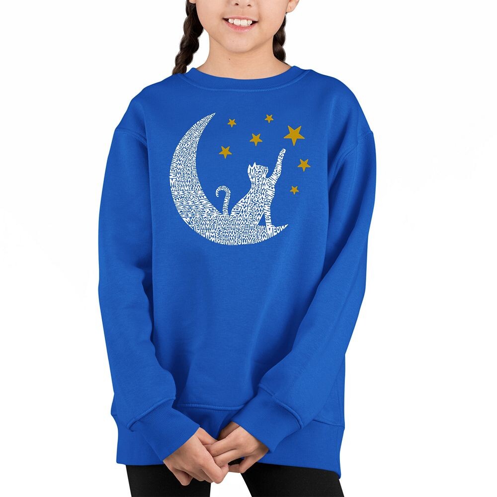 Cat Moon — толстовка с круглым вырезом для девочек с принтом Word Art LA Pop Art, цвет Royal
Cat Moon — толстовка с круглым вырезом для девочек с принтом Word Art LA Pop Art, цвет Royal
