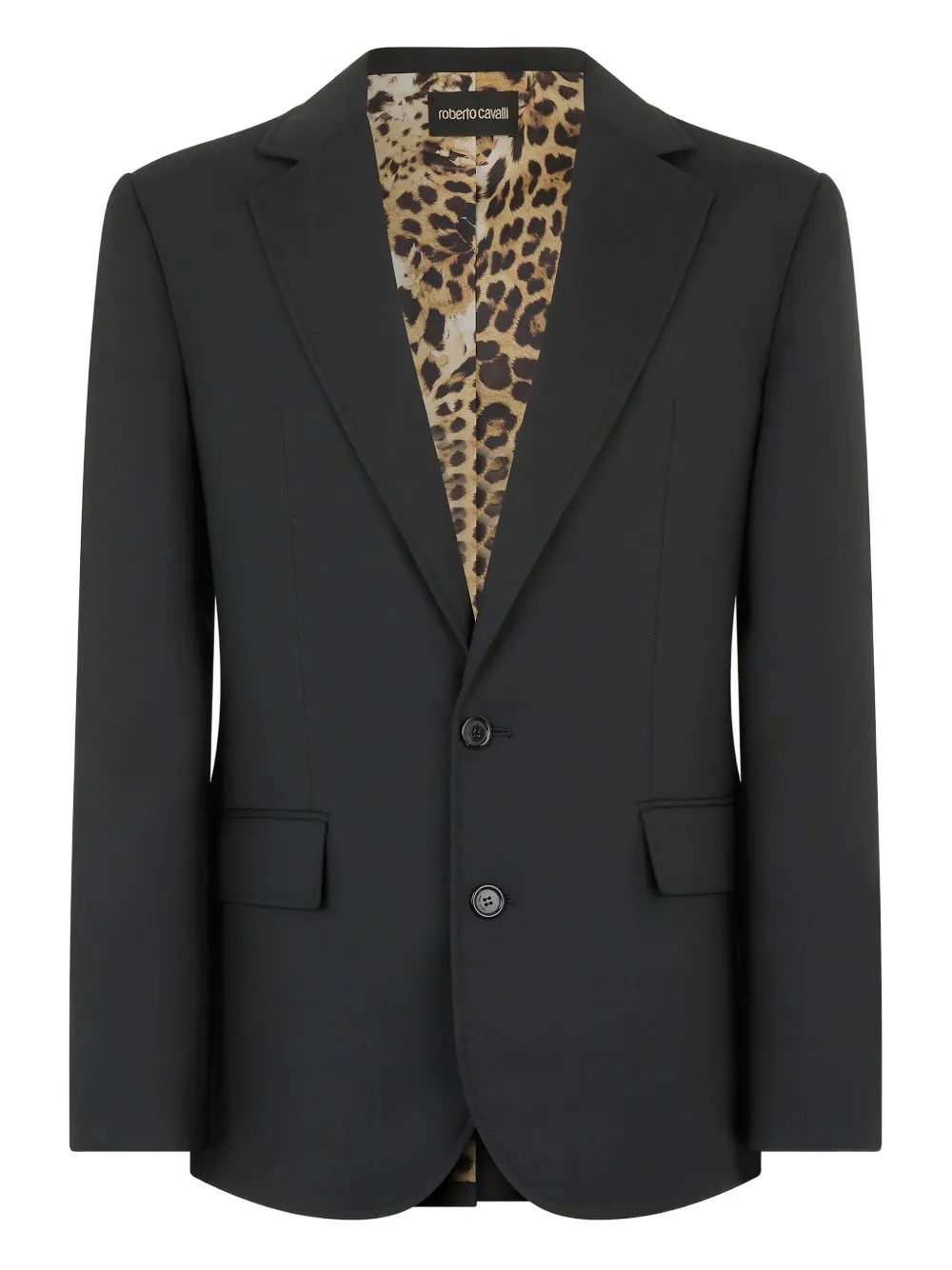 Шерстяной блейзер Roberto Cavalli, черный
Шерстяной блейзер Roberto Cavalli, черный