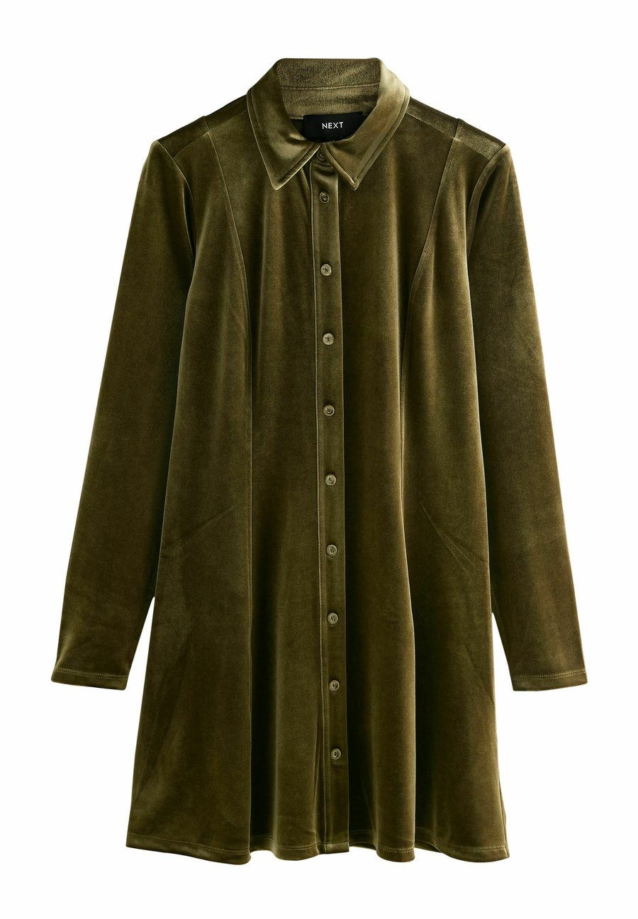 Платье Next Shirt dress, Khaki Green/Green
Платье Next Shirt dress, Khaki Green/Green