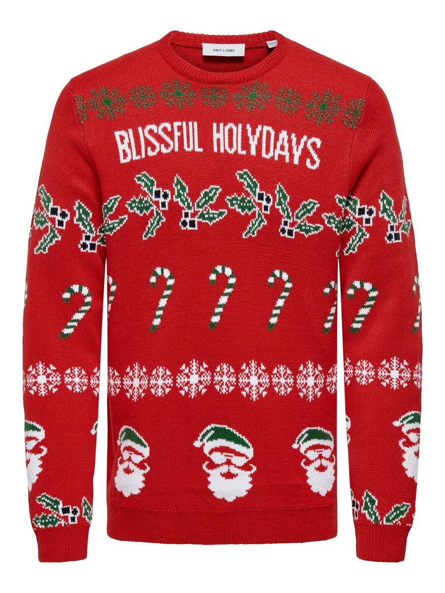 Свитер Only & Sons ONSXmas, красный
Свитер Only & Sons ONSXmas, красный