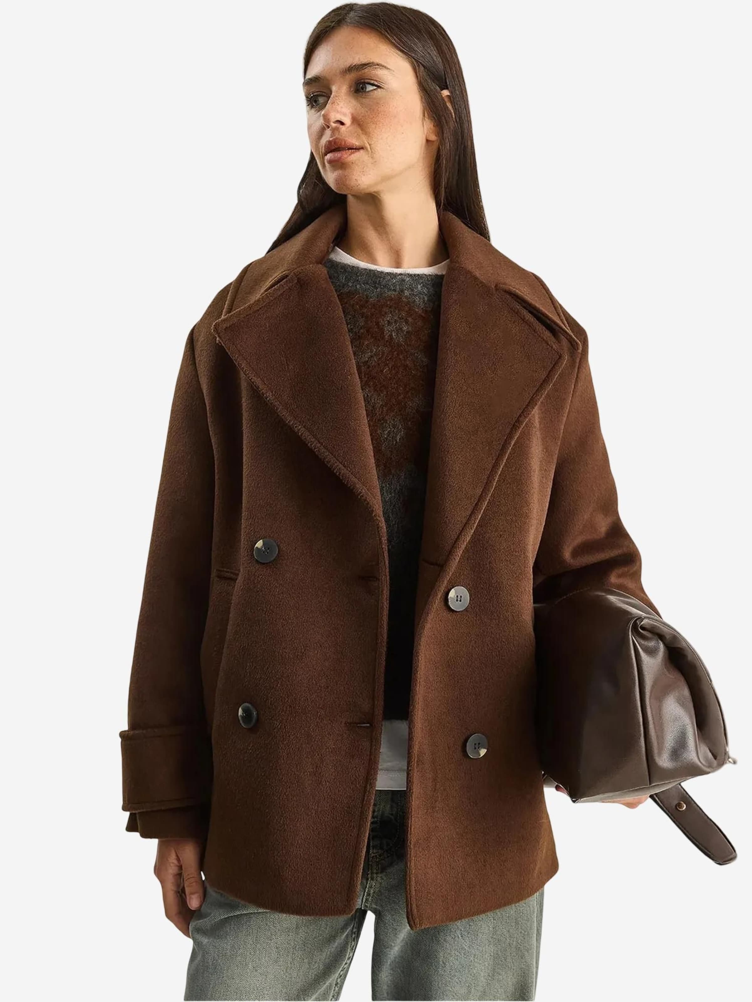 Bianco Lucci Демисезонное пальто в цвете мокко
Bianco Lucci Демисезонное пальто в цвете мокко