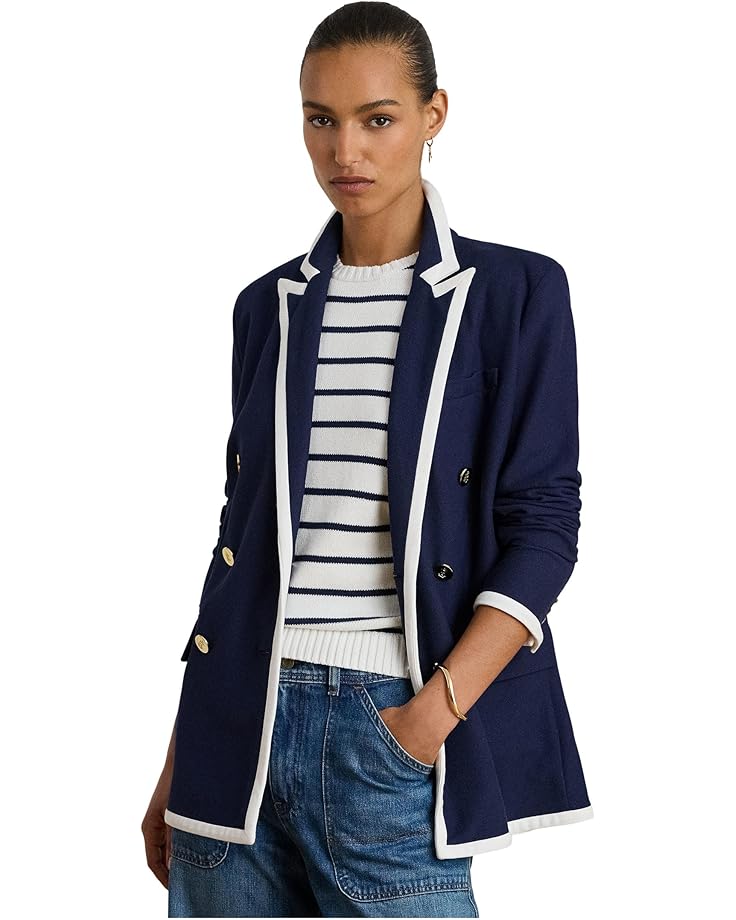Женский двубортный пике-пиджак Lauren Ralph Lauren в двух цветах, Refined Navy/White
Женский двубортный пике-пиджак Lauren Ralph Lauren в двух цветах, Refined Navy/White
