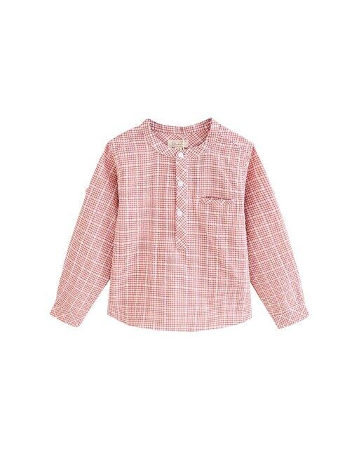 Рубашка для мальчика в мелкую клетку мягкого кораллового Dadati, коралловый
Рубашка для мальчика в мелкую клетку мягкого кораллового Dadati, коралловый
