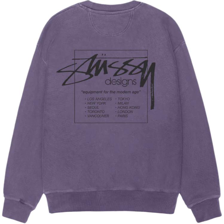 Modern Age Crew Pigment Dyed Stussy, фиолетовый
Modern Age Crew Pigment Dyed Stussy, фиолетовый