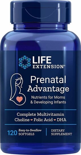 Life Extension, Prenatal Advantage - 120 капсул
Life Extension, Prenatal Advantage - 120 капсул