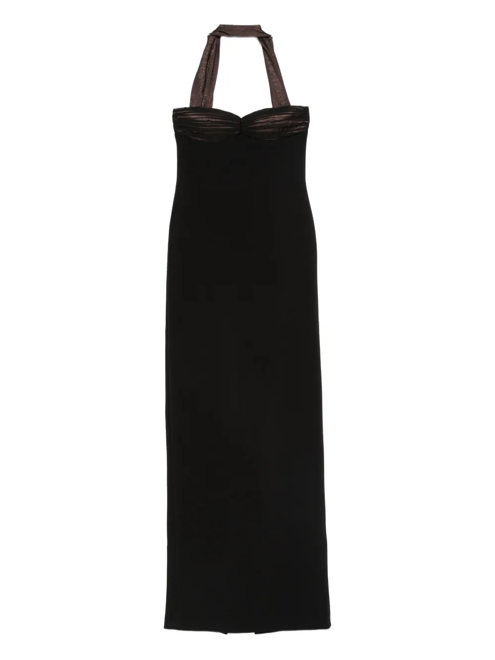 Платье на шее (платье с воротом-халтер) Retrofete, черный
Платье на шее (платье с воротом-халтер) Retrofete, черный