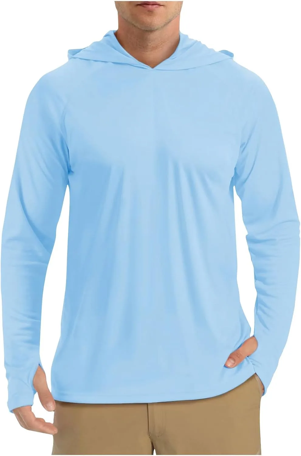 Мужская толстовка с капюшоном и длинным рукавом, легкая, SPF 50+
Мужская толстовка с капюшоном и длинным рукавом, легкая, SPF 50+