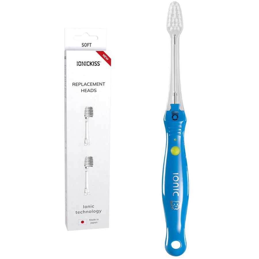 Детский набор - IONICKISS Kids Soft Blue Ionic Toothbrush + 2 шт. Мягкие советы для детей Inna marka
Детский набор - IONICKISS Kids Soft Blue Ionic Toothbrush + 2 шт. Мягкие советы для детей Inna marka