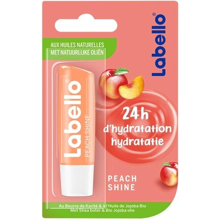 Nivea Бальзам для губ Labello Peach Shine 4,8 г
Nivea Бальзам для губ Labello Peach Shine 4,8 г