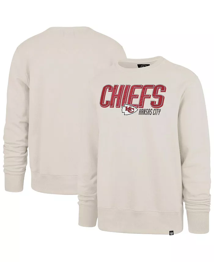 Мужская кремовая толстовка с капюшоном Kansas City Chiefs Locked In Headline Pullover Crewneck '47 Brand
Мужская кремовая толстовка с капюшоном Kansas City Chiefs Locked In Headline Pullover Crewneck '47 Brand