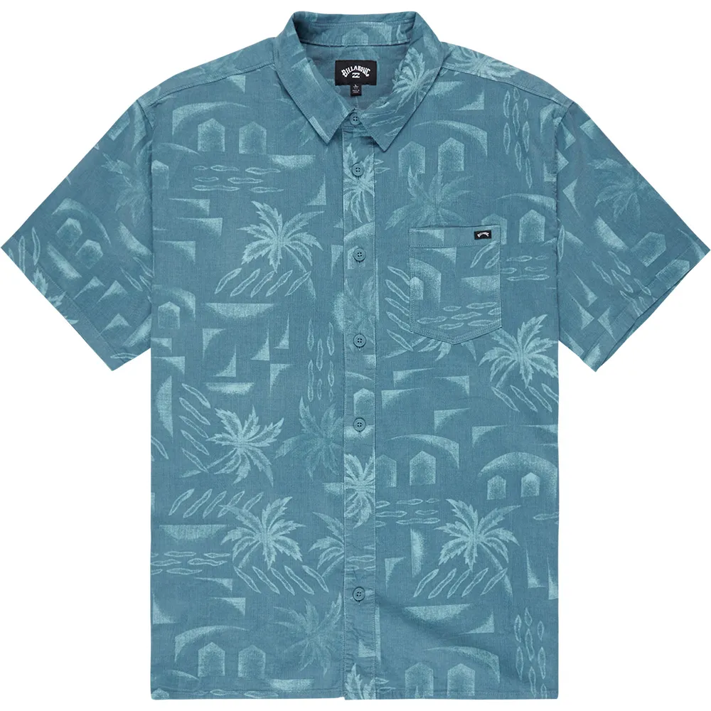Рубашка с коротким рукавом Billabong Solana Cord, синий
Рубашка с коротким рукавом Billabong Solana Cord, синий