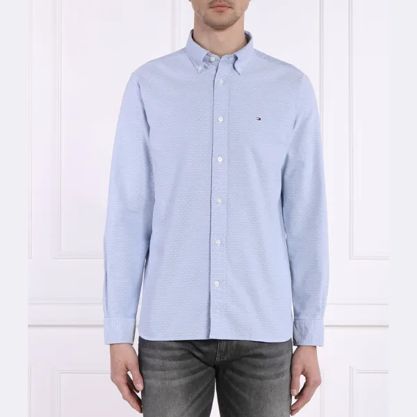 Рубашка добби оксфорд стандартного кроя Tommy Hilfiger, синий
Рубашка добби оксфорд стандартного кроя Tommy Hilfiger, синий