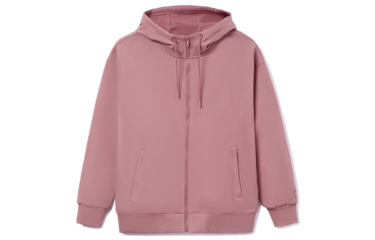 Спортивная модная коллекция Толстовка унисекс розовый Lining, розовый 
Спортивная модная коллекция Толстовка унисекс розовый Lining, розовый