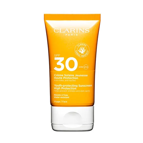 Крем для лица SPF 30 Jeunesse Haute Protection Clarins, 50 ml
Крем для лица SPF 30 Jeunesse Haute Protection Clarins, 50 ml
