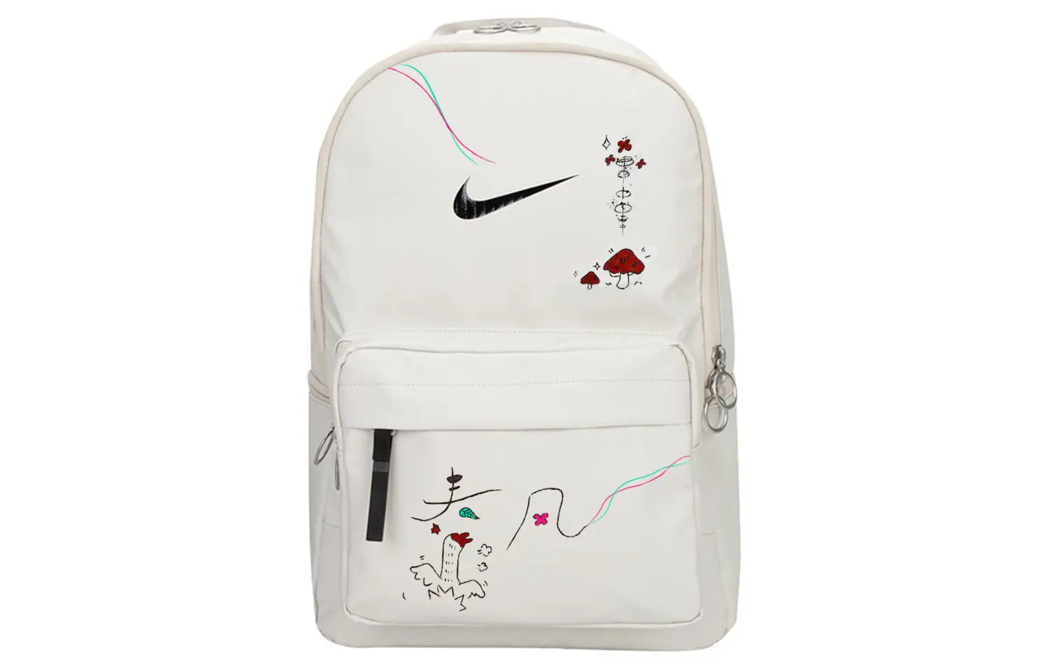 Nike Тканевый рюкзак унисекс светло-бежевый и черный, Let The Spring Breeze Go
Nike Тканевый рюкзак унисекс светло-бежевый и черный, Let The Spring Breeze Go