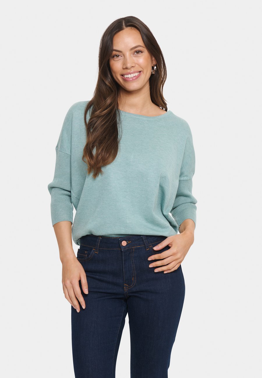 Джемпер Saint Tropez Jumper, Blue Surf Melange/Blue
Джемпер Saint Tropez Jumper, Blue Surf Melange/Blue