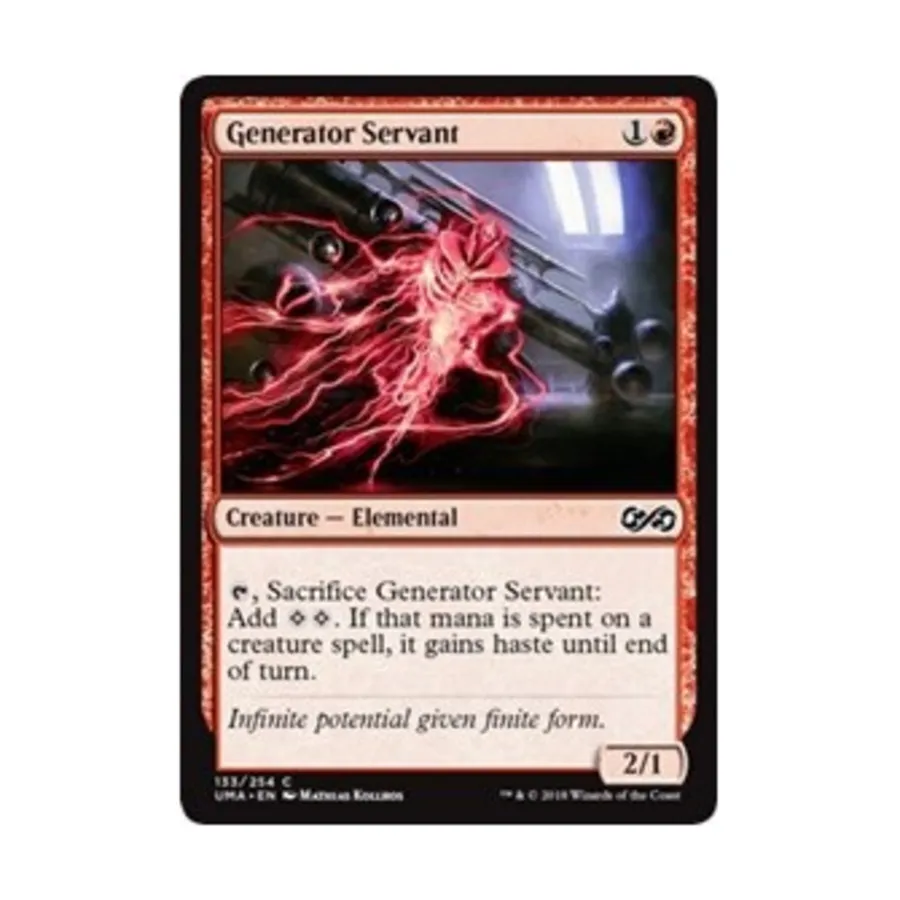 CCG Слуга-генератор (С), MTG - Ultimate Masters
CCG Слуга-генератор (С), MTG - Ultimate Masters