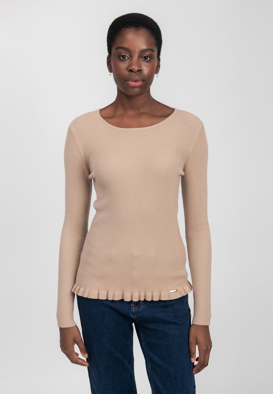 Джемпер INFLUENCER RUCHED HEM, Beige
Джемпер INFLUENCER RUCHED HEM, Beige