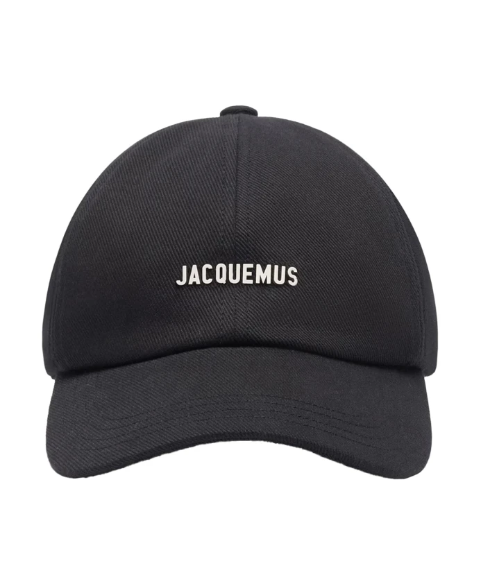 Черная брезентовая бейсболка Jacquemus, черный
Черная брезентовая бейсболка Jacquemus, черный