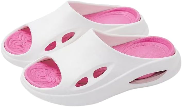 Мужские сланцы WARKTMY Cloud, противоскользящие с толстой подошвой, для повседневного ношения и пляжа, подходящие для дома и улицы, розовый
Мужские сланцы WARKTMY Cloud, противоскользящие с толстой подошвой, для повседневного ношения и пляжа, подходящие для дома и улицы, розовый