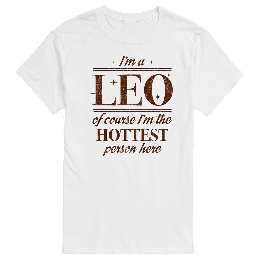 Мужская футболка с рисунком I'm A Leo Licensed Character, белый
Мужская футболка с рисунком I'm A Leo Licensed Character, белый