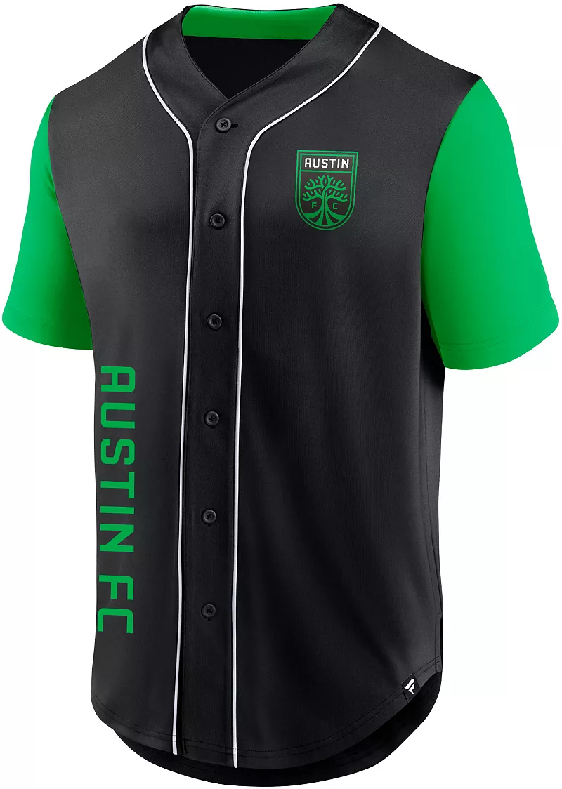 Черная бейсбольная майка MLS Adult Austin FC Balance Fanatics
Черная бейсбольная майка MLS Adult Austin FC Balance Fanatics