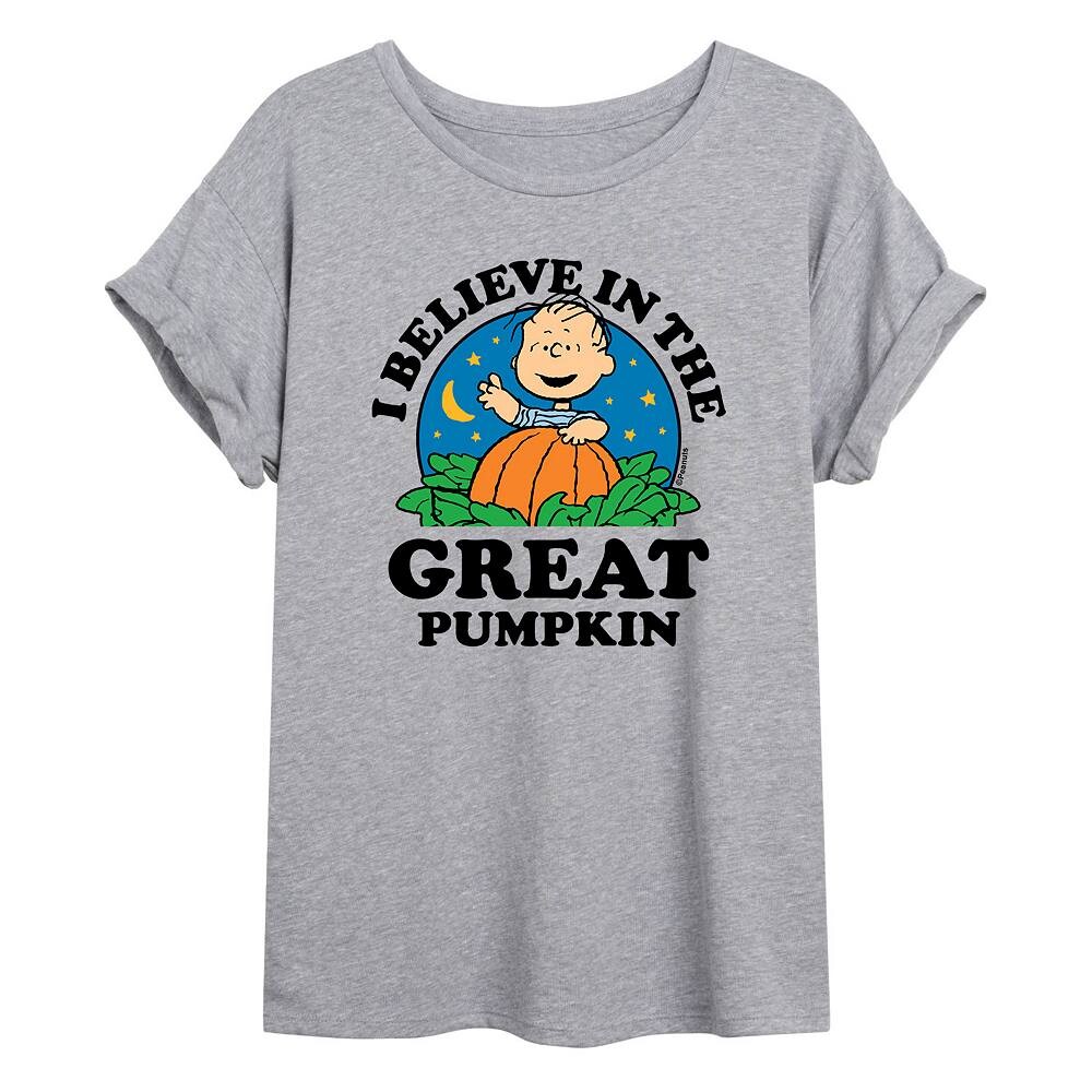 Детская футболка большого размера с рисунком тыквы Peanuts Great Pumpkin Licensed Character, серый
Детская футболка большого размера с рисунком тыквы Peanuts Great Pumpkin Licensed Character, серый
