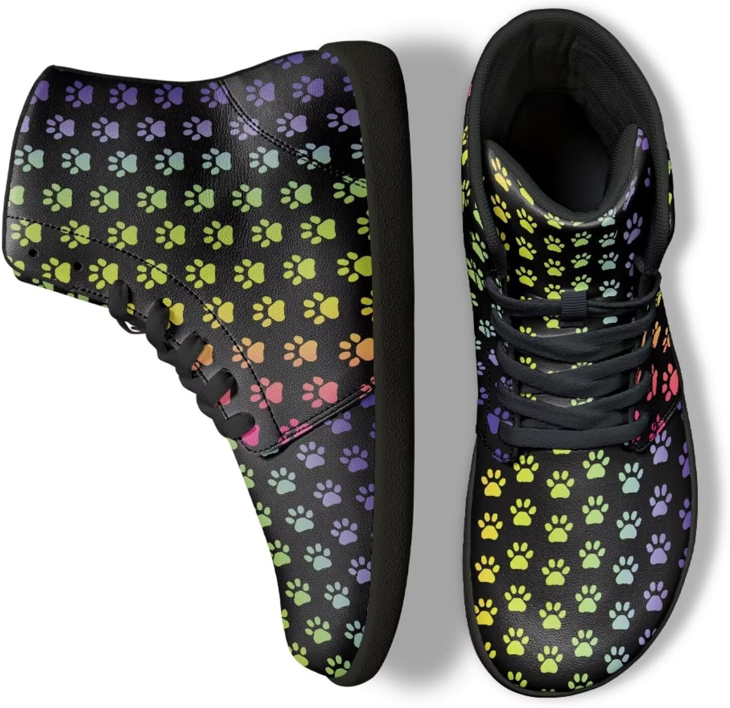 Высокие кеды Binienty для мужчин и женщин, Gradient Yellow Dog Paw Prints
Высокие кеды Binienty для мужчин и женщин, Gradient Yellow Dog Paw Prints