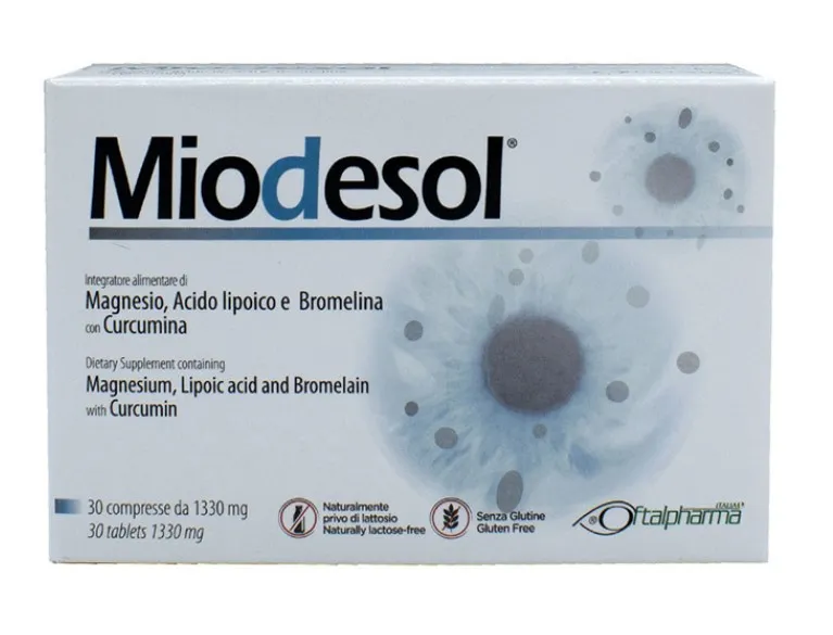 Miodesol 30Cpr противодействует окислительным процессам
Miodesol 30Cpr противодействует окислительным процессам