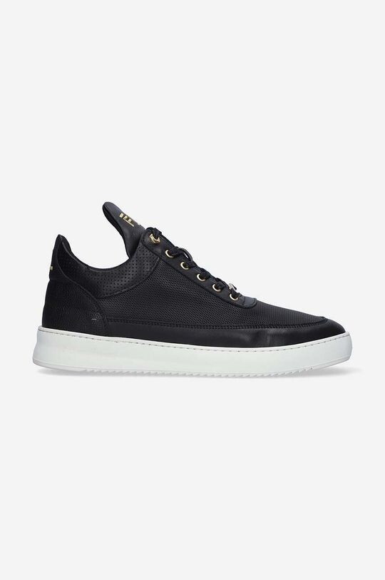 Кожаные кроссовки Low Top Aten Filling Pieces, черный 
Кожаные кроссовки Low Top Aten Filling Pieces, черный
