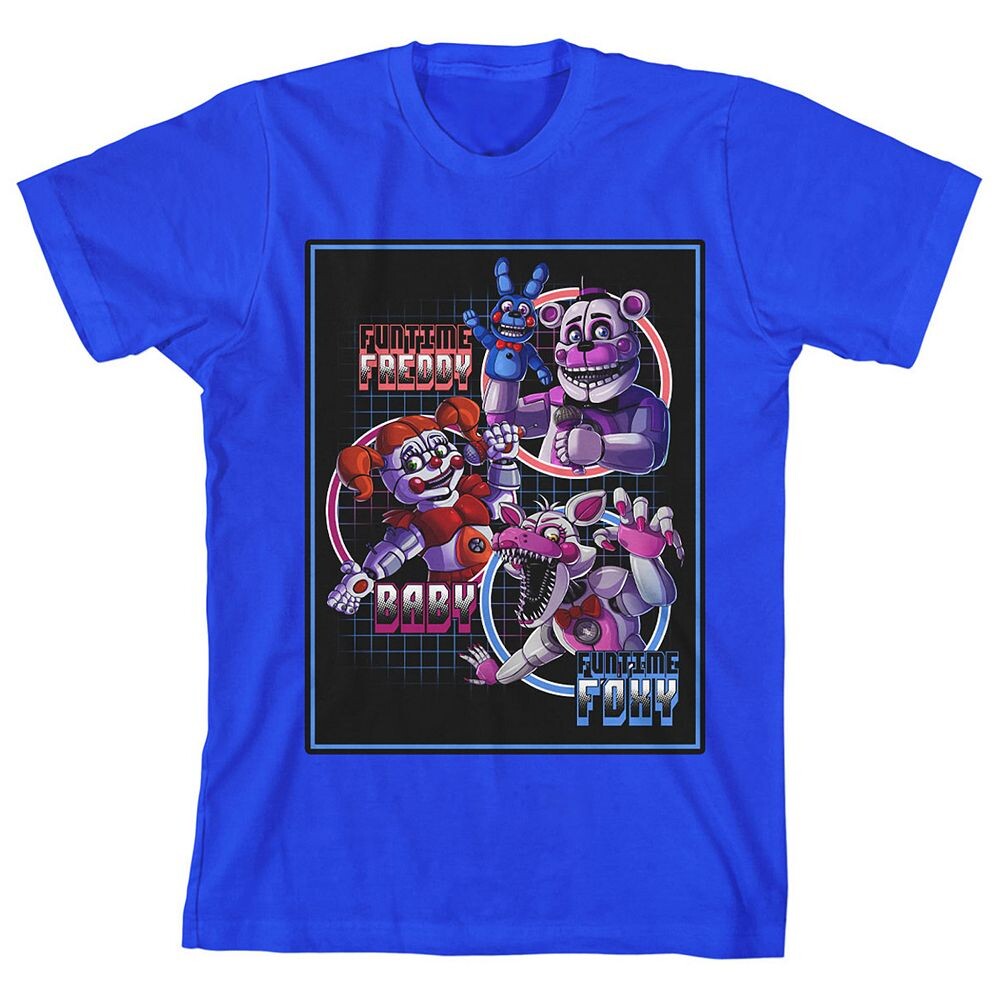 Футболка Five Nights at Freddys с забавным рисунком для мальчиков 8–20 лет Licensed Character, синий
Футболка Five Nights at Freddys с забавным рисунком для мальчиков 8–20 лет Licensed Character, синий
