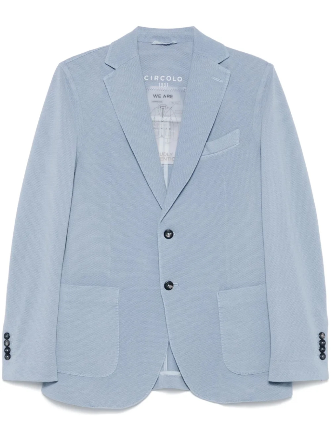 Однобортный блейзер Circolo 1901, синий
Однобортный блейзер Circolo 1901, синий