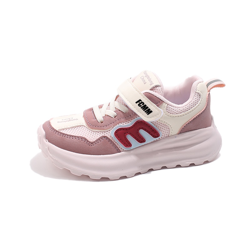 Нескользящие износостойкие низкие повседневные кроссовки для детей FCMM, розовый
Нескользящие износостойкие низкие повседневные кроссовки для детей FCMM, розовый