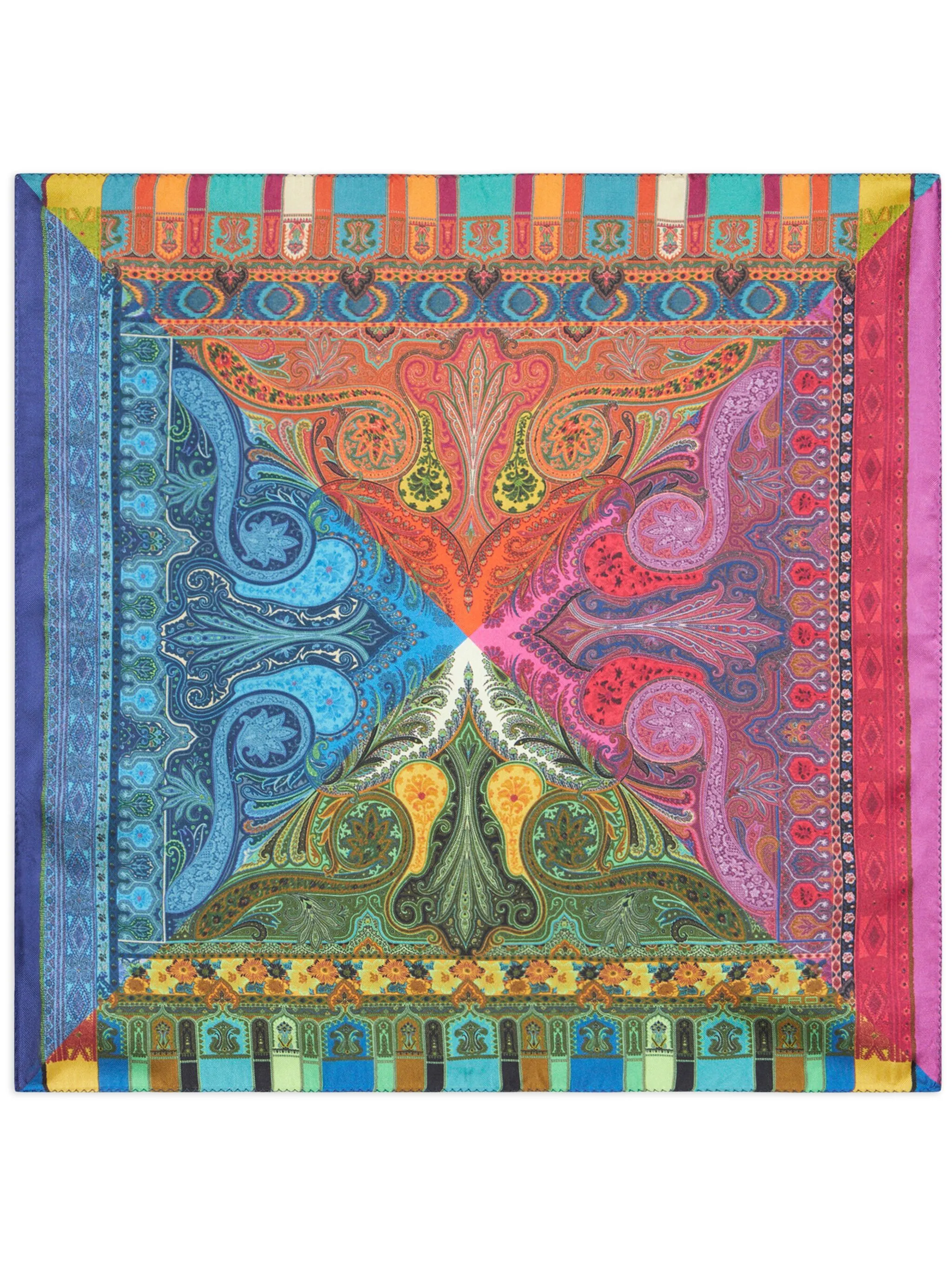 Шелковый платок-паше с принтом пейсли Etro, розовый
Шелковый платок-паше с принтом пейсли Etro, розовый