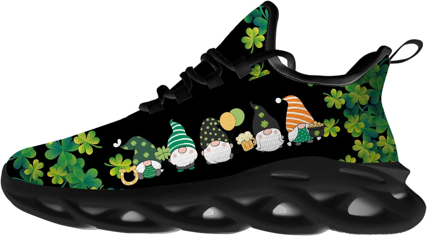 Кроссовки на День Святого Патрика для мужчин и женщин, для бега по дороге, спорта, ходьбы, тенниса, с изображением клевера, подарок для мальчика и девочки Ciadoon, Multicolor
Кроссовки на День Святого Патрика для мужчин и женщин, для бега по дороге, спорта, ходьбы, тенниса, с изображением клевера, подарок для мальчика и девочки Ciadoon, Multicolor