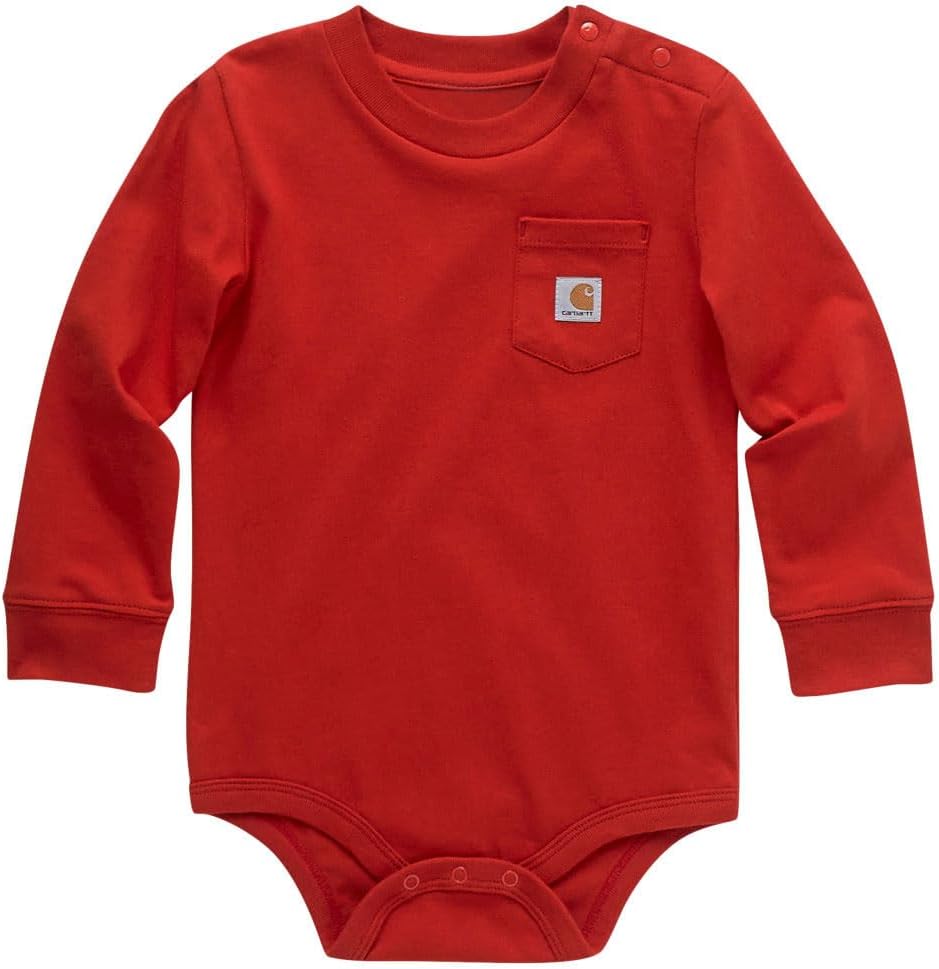 Carhartt baby-boys Crewneck, Molten Lava
Carhartt baby-boys Crewneck, Molten Lava