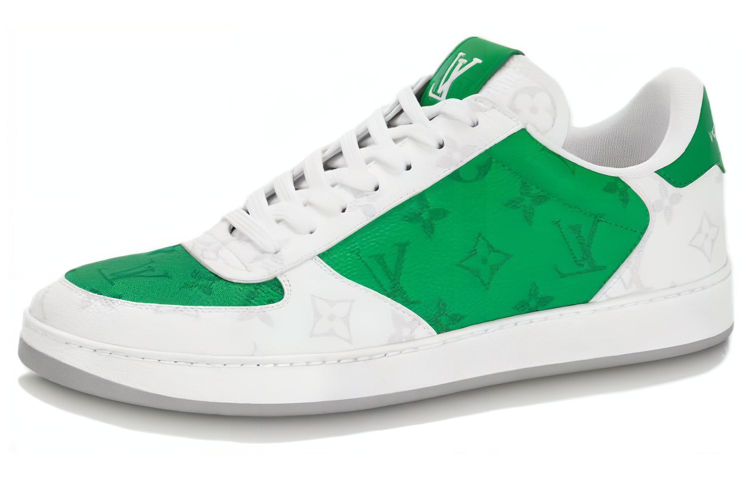 Риволи Лоу-Топ Скейтборд обувь мужская белая зеленая LOUIS VUITTON 
Риволи Лоу-Топ Скейтборд обувь мужская белая зеленая LOUIS VUITTON