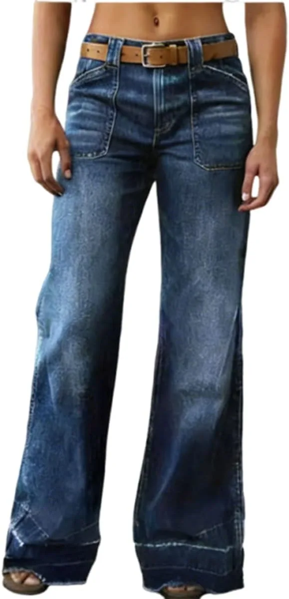 Женские джинсы Retro Flare с карманами, Stretchy Slim Fit
Женские джинсы Retro Flare с карманами, Stretchy Slim Fit