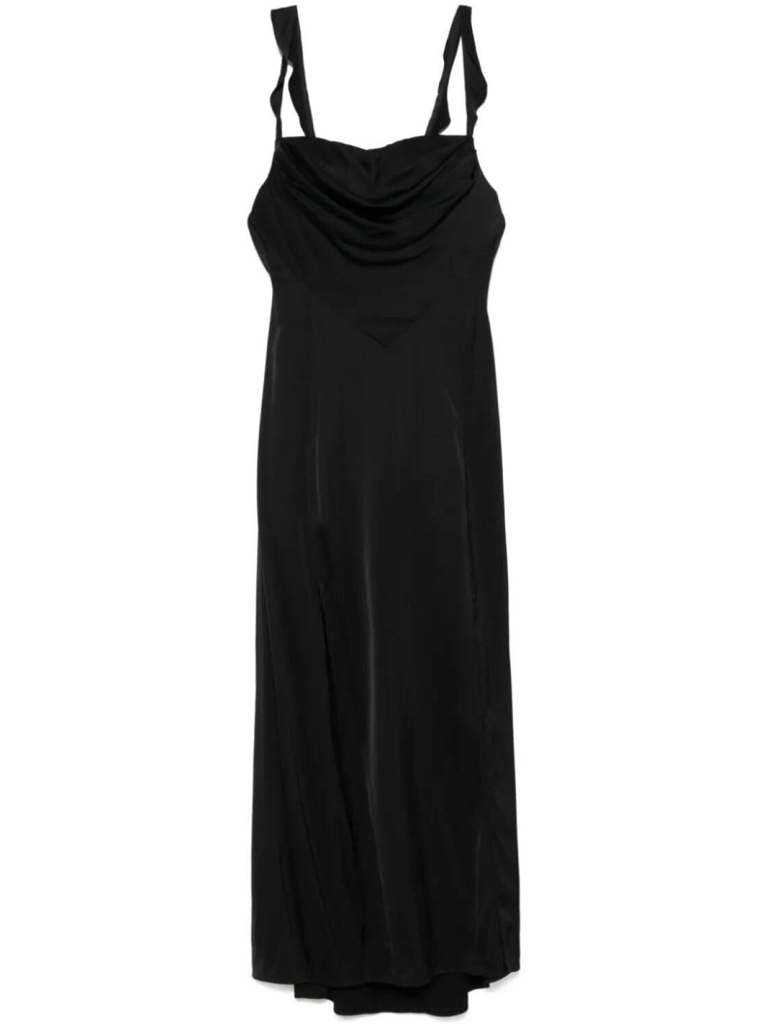 Maje атласное платье макси, черный
Maje атласное платье макси, черный