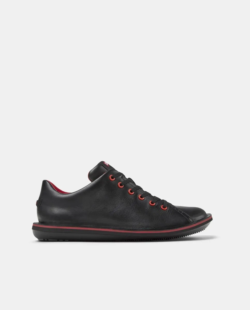 Мужские кроссовки Beetle из гладкой кожи на шнуровке Camper, черный
Мужские кроссовки Beetle из гладкой кожи на шнуровке Camper, черный