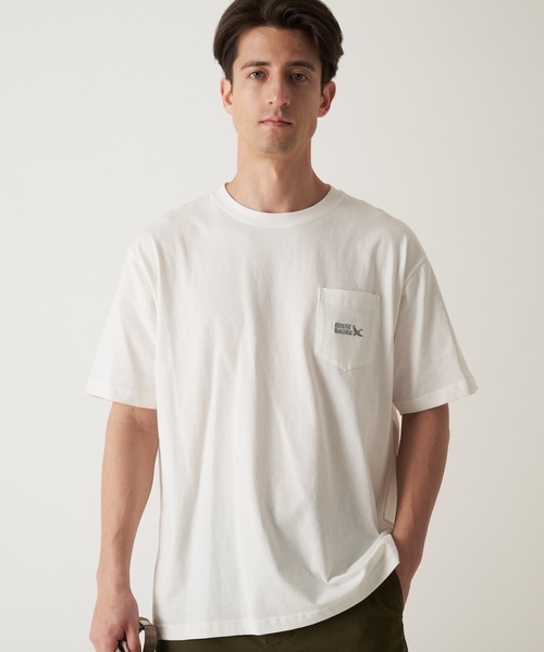 Футболка с коротким рукавом, вышитым логотипом и нагрудным карманом Eddie Bauer, белый
Футболка с коротким рукавом, вышитым логотипом и нагрудным карманом Eddie Bauer, белый