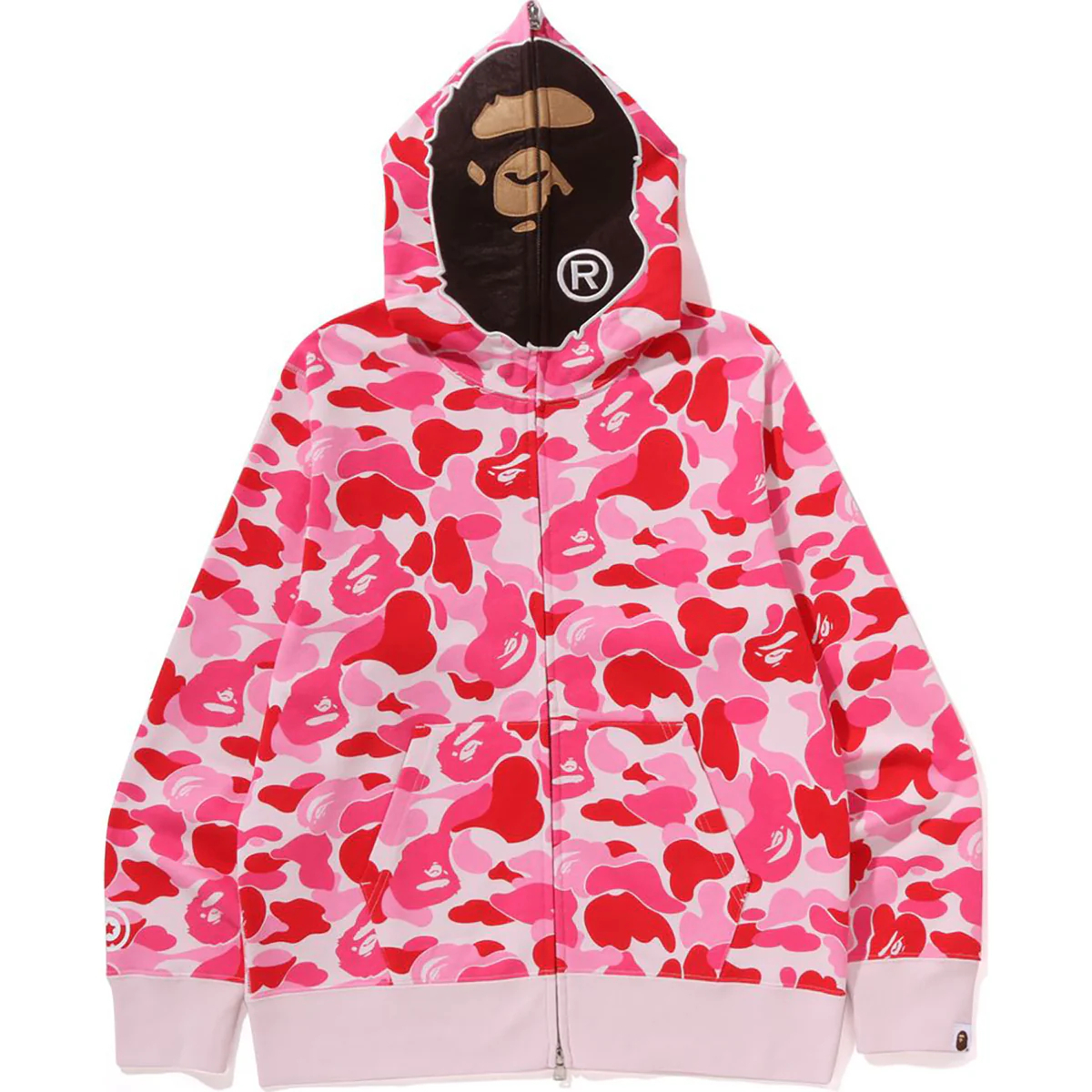 Bape X Readymade Abc Camo Eagle Relaxed Fit Full Zip Hoodie A BATHING APE, розовый
Bape X Readymade Abc Camo Eagle Relaxed Fit Full Zip Hoodie A BATHING APE, розовый