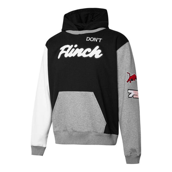 Толстовка combine embroidered pattern contrasting colors knit sports black Puma, черный
Толстовка combine embroidered pattern contrasting colors knit sports black Puma, черный