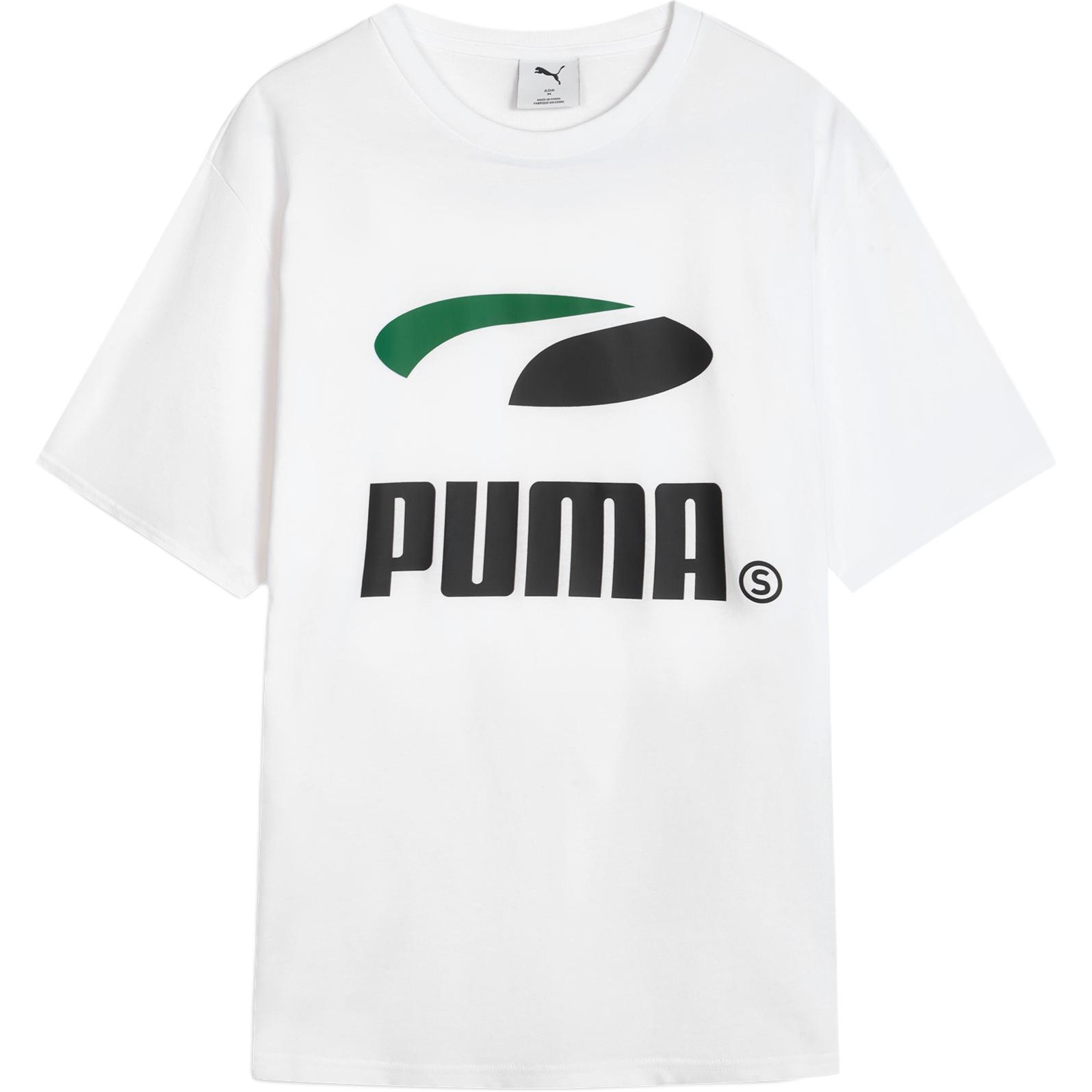 PUMA Футболка унисекс белая
PUMA Футболка унисекс белая