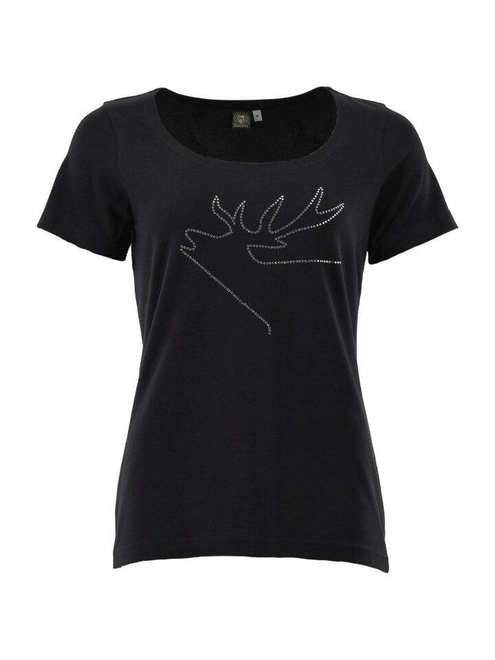 Футболка OS-Trachten Zorino, черный 
Футболка OS-Trachten Zorino, черный