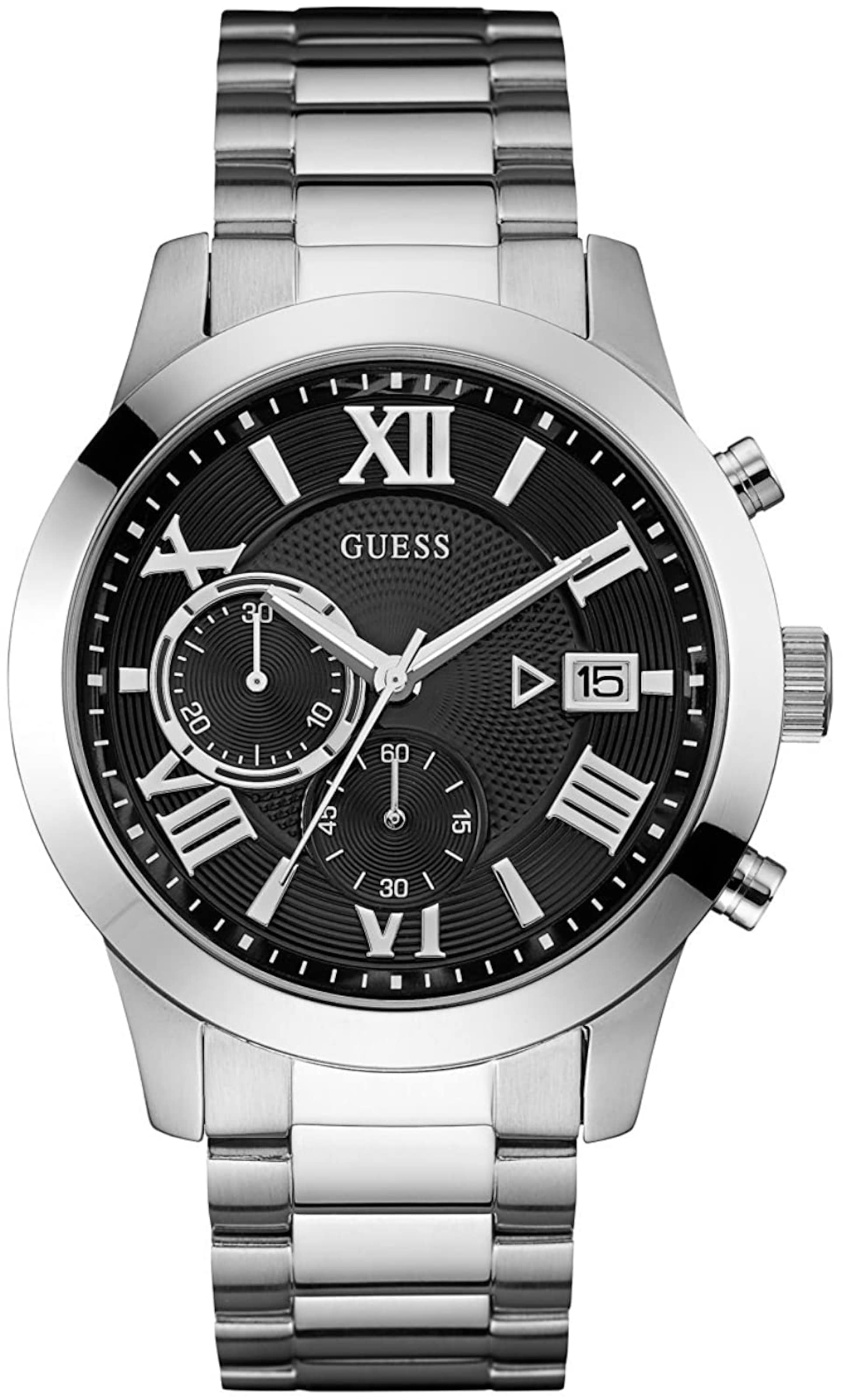 GUESS Серебряные аналоговые часы
GUESS Серебряные аналоговые часы