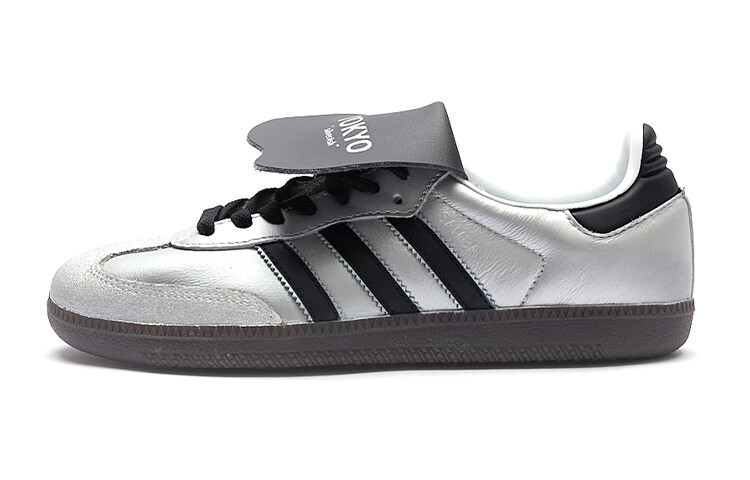 Кроссовки Adidas Originals Samba Skateboarding Unisex, серебристый/черный
Кроссовки Adidas Originals Samba Skateboarding Unisex, серебристый/черный
