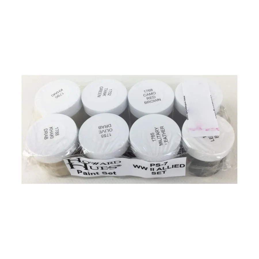 Набор союзников времен Второй мировой войны, Howard Hues Paint Sets (Noble Miniatures)
Набор союзников времен Второй мировой войны, Howard Hues Paint Sets (Noble Miniatures)