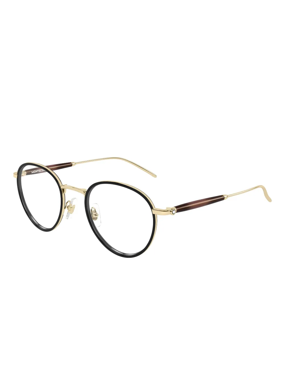 Очки в круглой оправе Montblanc, золотистый
Очки в круглой оправе Montblanc, золотистый