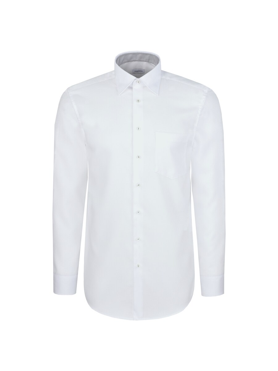 Рубашка делового кроя Slim Fit SEIDENSTICKER Schwarze Rose, белый
Рубашка делового кроя Slim Fit SEIDENSTICKER Schwarze Rose, белый